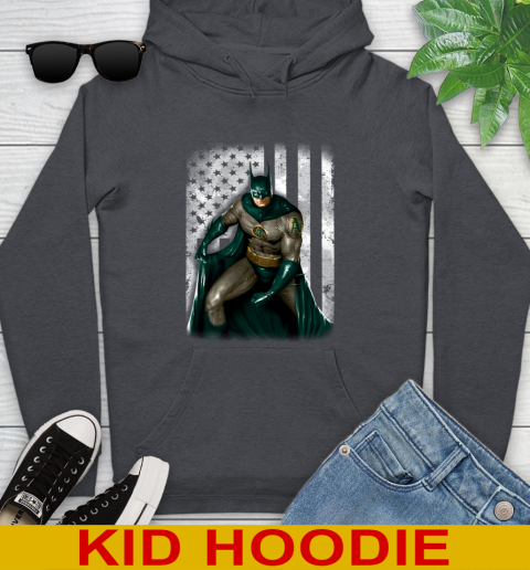Oakland Athletics MLB Baseball Batman DC American Flag Shirt Youth Hoodie 9