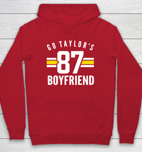 Go Taylors Boyfriend Football Funny Go Taylor's Hoodie 6
