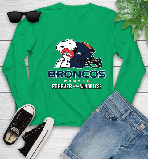 NFL The Peanuts Movie Snoopy Forever Win Or Lose Football Denver Broncos 130