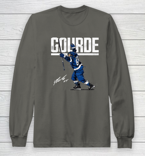 Yanni Gourde For Tampa Bay Lightning Fans Long Sleeve T-Shirt 5