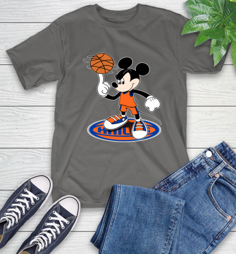 NBA Basketball New York Knicks Cheerful Mickey Disney Shirt T-Shirt 10