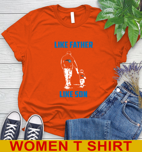 Orlando Magic NBA Basketball Like Father Like Son Sports Women's T-Shirt 3