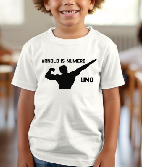 Unisex Arnold is numero uno Youth T-Shirt