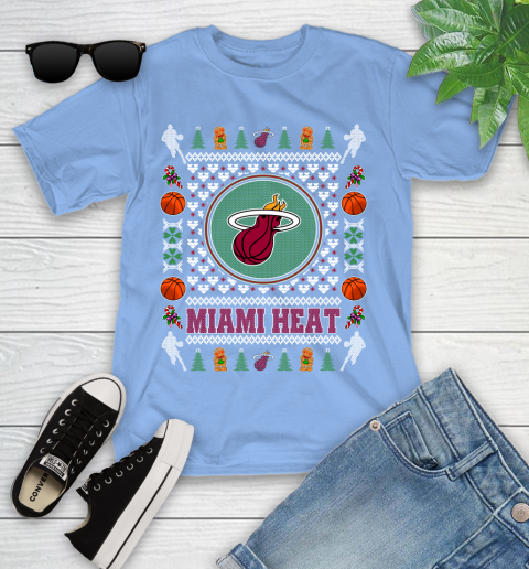 Miami Heat Merry Christmas NBA Basketball Loyal Fan Ugly Shirt 114