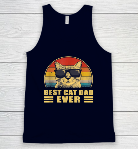 Best Cat Dad Ever Bump Fit Father's Day Gift Daddy Tank Top 2