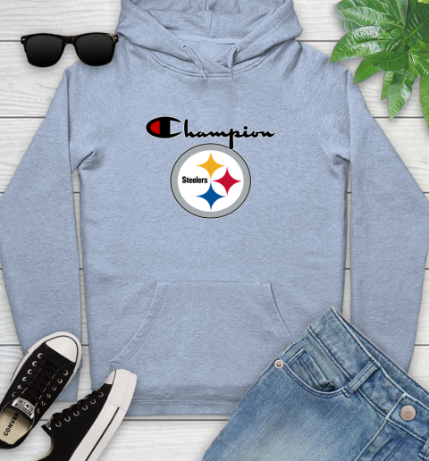 NFL Football Pittsburgh Steelers Champion Shirt Youth Hoodie 7