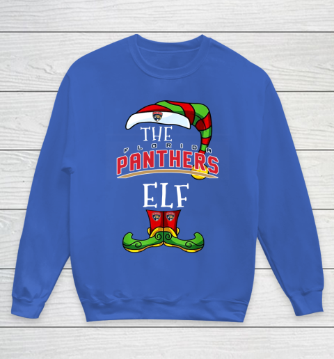 Florida Panthers Christmas ELF Funny NHL Youth Sweatshirt 6
