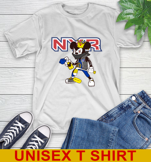 New York Rangers NHL Hockey Mickey Peace Sign Sports T-Shirt
