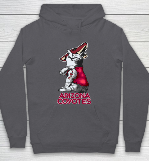 NHL My Cat Loves Arizona Coyotes Hockey Hoodie 5 NHL My Cat Loves Arizona Coyotes Hockey Hoodie - Image 5