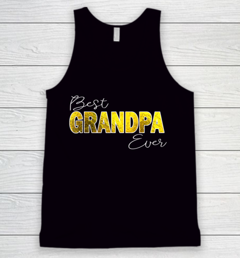 GrandFather gift shirt Mens Best Grandpa Ever, Matching Grand dad Baby Love T Shirt Tank Top