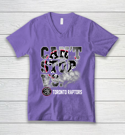 NBA Toronto Raptors Basketball Can't Stop Vs V-Neck T-Shirt 8