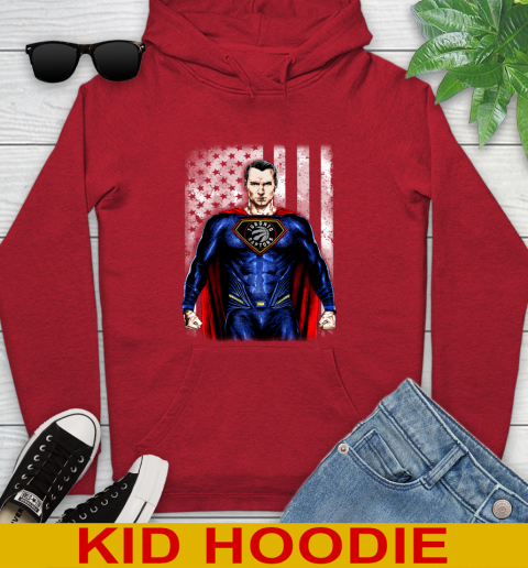 NBA Basketball Toronto Raptors Superman DC Shirt Youth Hoodie - Image 12