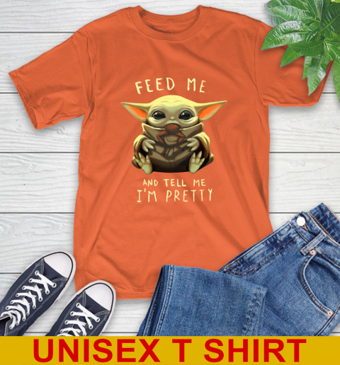 Feed Me And Tell Me I'm Pretty Baby Yoda Star Wars Shirts T-Shirt 4