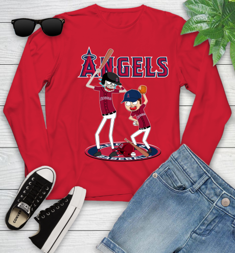 MLB Los Angeles Angels Rick And Morty Baseball 135