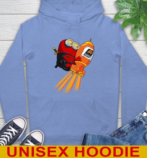 NBA Basketball Phoenix Suns Deadpool Minion Marvel Shirt Hoodie 11