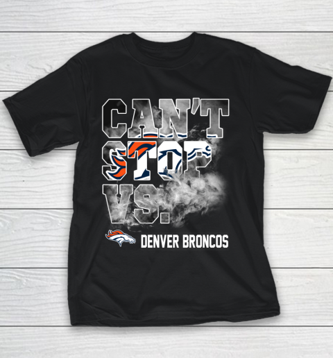 NFL Denver Broncos Can't Stop Vs Youth T-Shirt