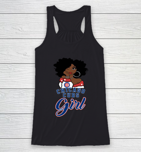 Chicago Cubs Girl MLB Racerback Tank