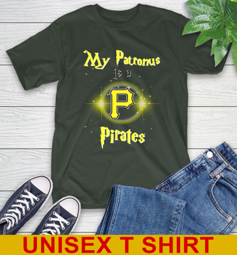 MLB Baseball Harry Potter My Patronus Is A Pittsburgh Pirates T-Shirt 6