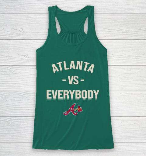 Atlanta Braves Vs Everybody Racerback Tank 5