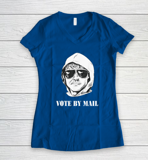Vote By Mail Ted K Women's V-Neck T-Shirt 5