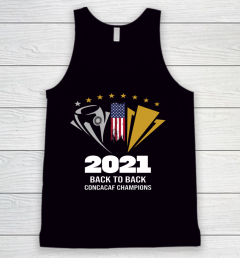 USA Back to Back 2021 Concacaf Champions Tank Top