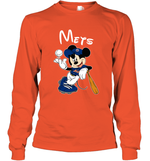 Baseball Mickey Team New York Mets Youth T-Shirt 