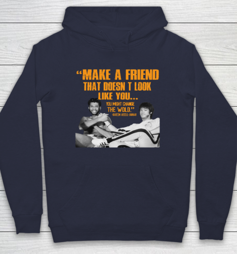 Kareem Abdul Jabbar Shirt Make A Friend That Doesn't Look Like You Hoodie 2