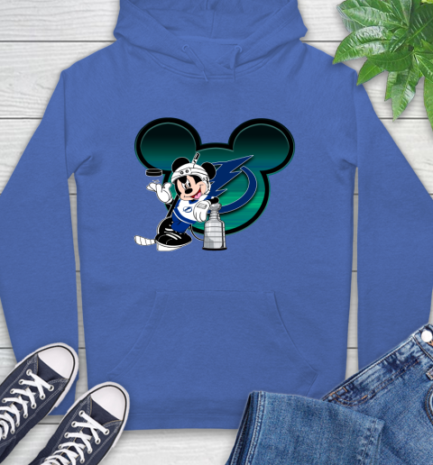 NHL Tampa Bay Lightning Stanley Cup Mickey Mouse Disney Hockey T Shirt Hoodie 9