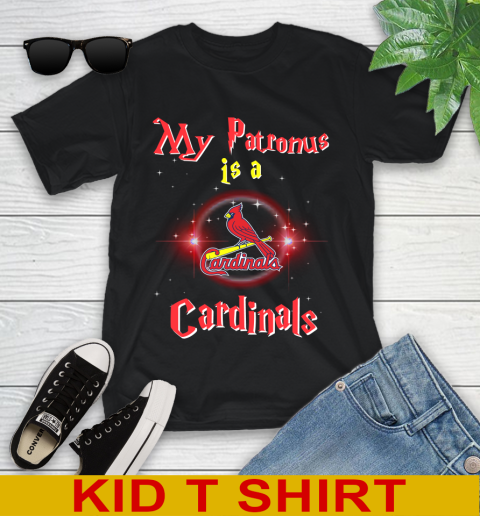 MLB Baseball Harry Potter My Patronus Is A St.Louis Cardinals Youth T-Shirt