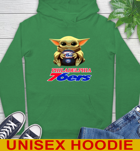 NBA Basketball Philadelphia 76ers Star Wars Baby Yoda Shirt 20