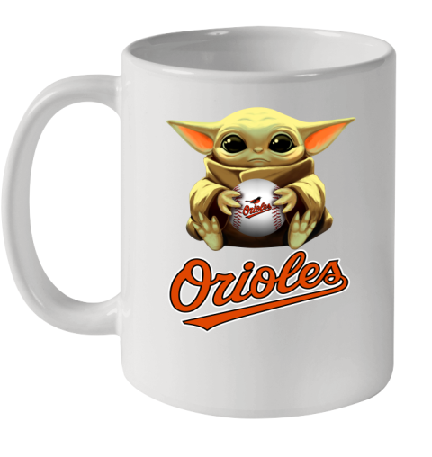 MLB Baseball Baltimore Orioles Star Wars Baby Yoda Shirt 148