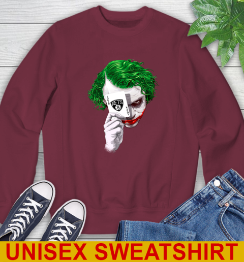 Brooklyn Nets NBA Basketball Joker Card Shirt Sweatshirt 6