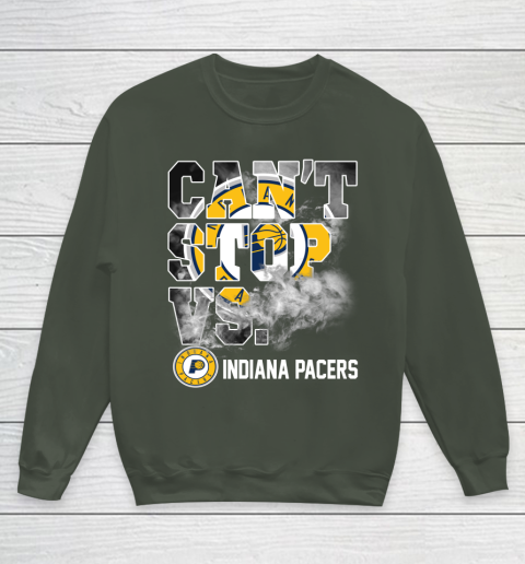 NBA Indiana Pacers Basketball Can't Stop Vs Youth Sweatshirt 8