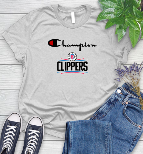 NBA Basketball LA Clippers Champion Shirt Women's T-Shirt