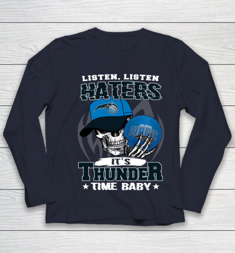 Listen Haters It is MAGIC Time Baby NBA Youth Long Sleeve 2