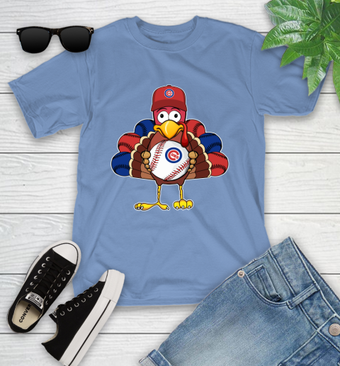 Chicago Cubs Turkey thanksgiving Youth T-Shirt 11