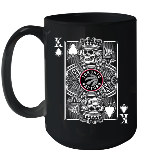 Toronto Raptors NBA Basketball The King Of Spades Death Cards Shirt Ceramic Mug 15oz