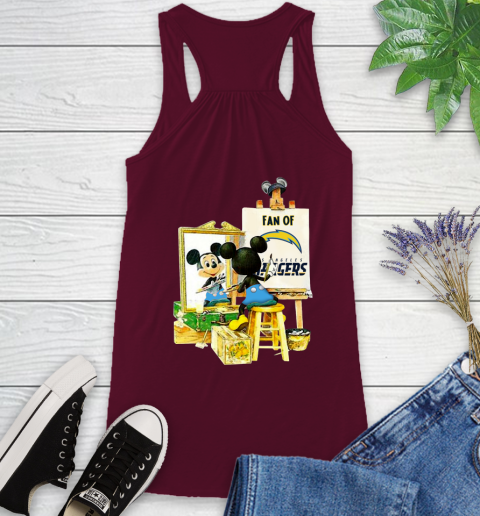 NFL Football Los Angeles Chargers Mickey Drawing Shirt 38