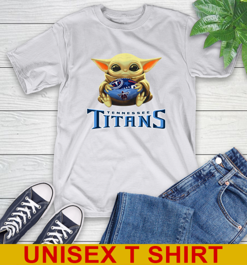 NFL Football Tennessee Titans Baby Yoda Star Wars Shirt T-Shirt 12