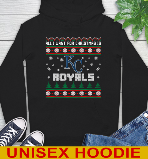 MLB All I Want For Christmas Is Kansas City Royals Baseball Sports 13