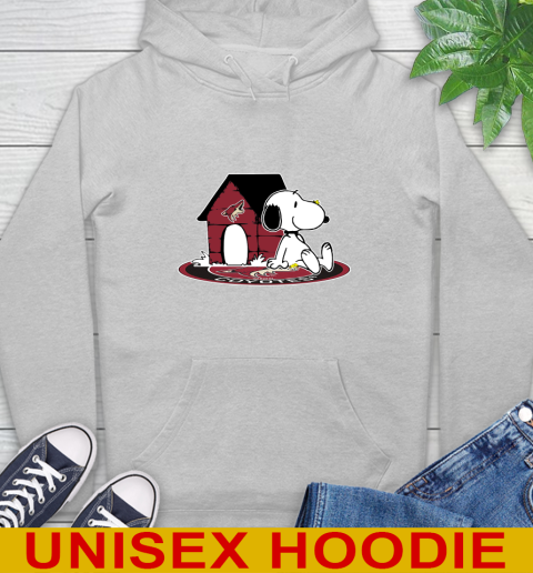 NHL Hockey Arizona Coyotes Snoopy The Peanuts Movie Shirt Hoodie 6