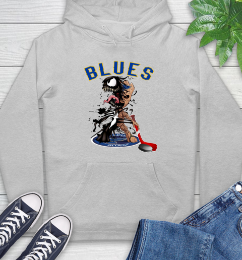 NHL St.Louis Blues Hockey Venom Groot Guardians Of The Galaxy Hoodie 6