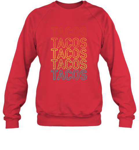 wn36 vintage mexicantacos sweatshirt 35 front red