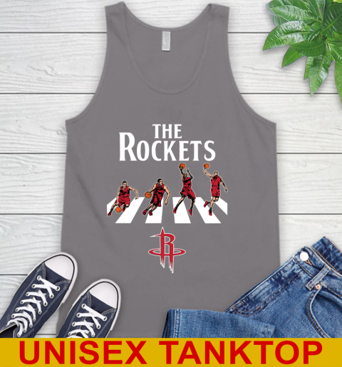 NBA Basketball Houston Rockets The Beatles Rock Band Shirt Tank Top 6