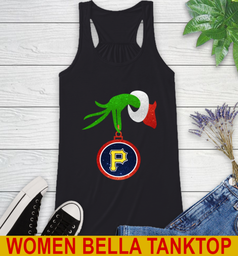 Pittsburgh Pirates Grinch Merry Christmas MLB Baseball Racerback Tank 2