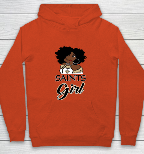 New Orleans Saints Girl NFL Youth Hoodie 4