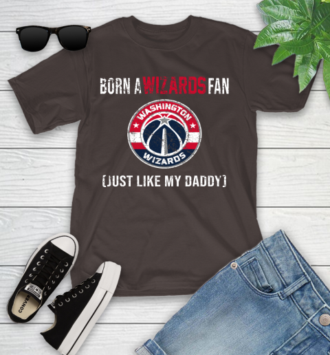 NBA Washington Wizards Loyal Fan Just Like My Daddy Basketball Shirt Youth T-Shirt 6