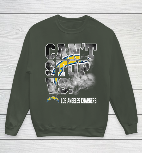 NFL Los Angeles Chargers Can't Stop Vs Youth Sweatshirt 8