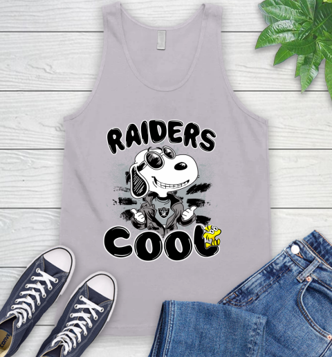 NFL Football Oakland Raiders Cool Snoopy Shirt Tank Top 3