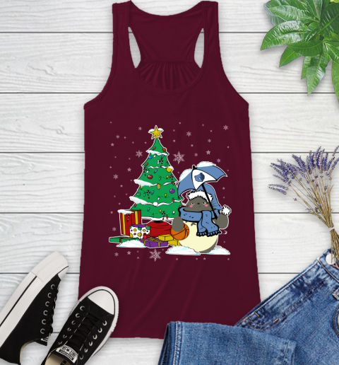 Memphis Grizzlies NBA Basketball Cute Tonari No Totoro Christmas Sports Racerback Tank 2
